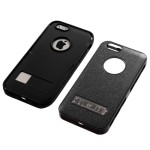 Case Protector Apple Iphone 6 Dual black W/ kickstand Pie Triple Layer (17003981) by www.tiendakimerex.com